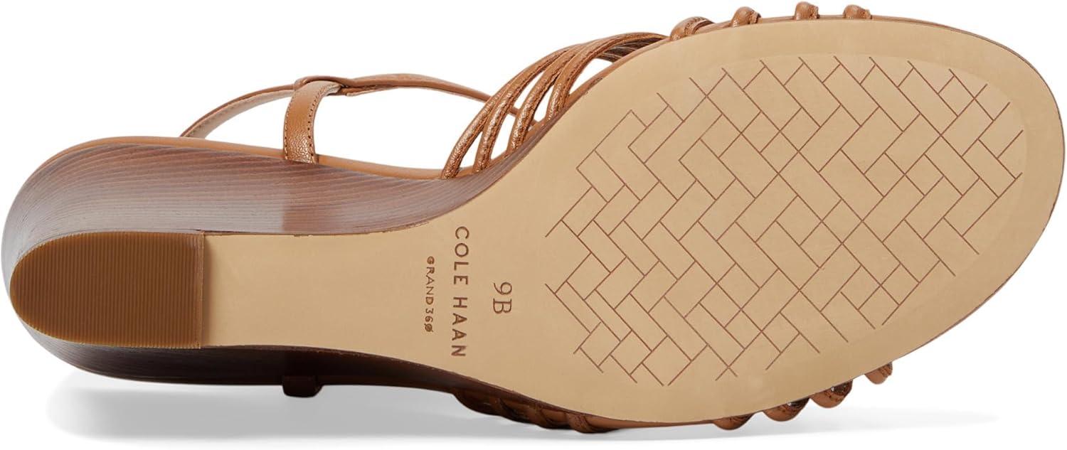 image:imageCole Haan Womens Jitney Knot WedgePecan Leather