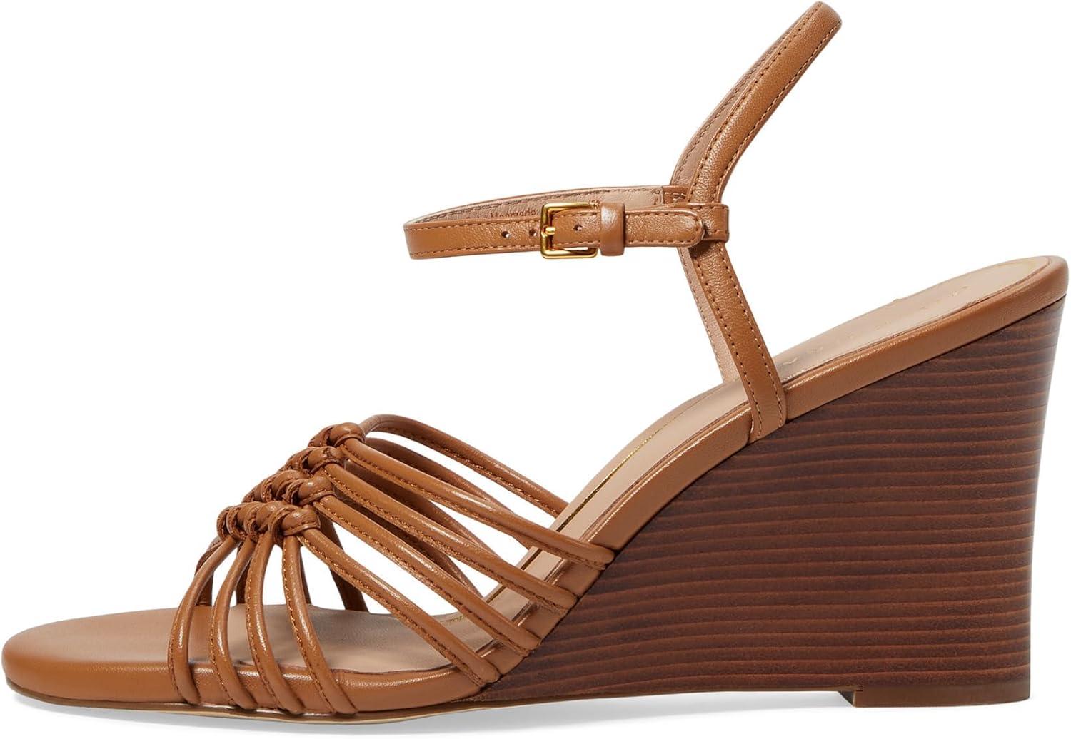 image:imageCole Haan Womens Jitney Knot WedgePecan Leather