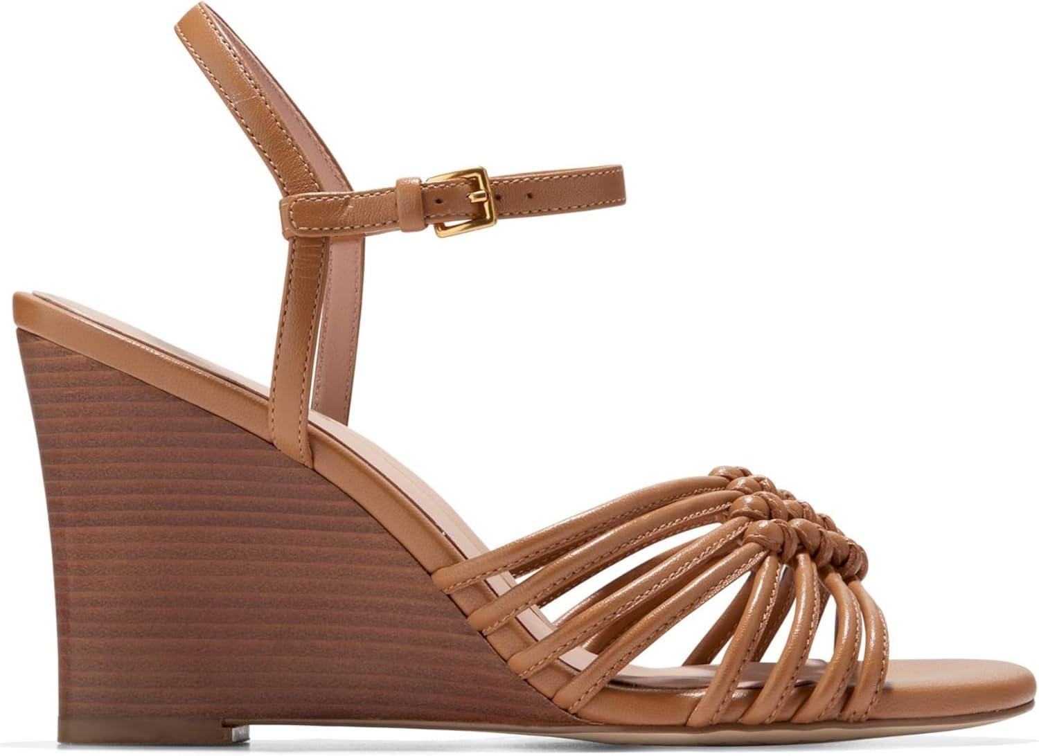 image:imageCole Haan Womens Jitney Knot WedgePecan Leather