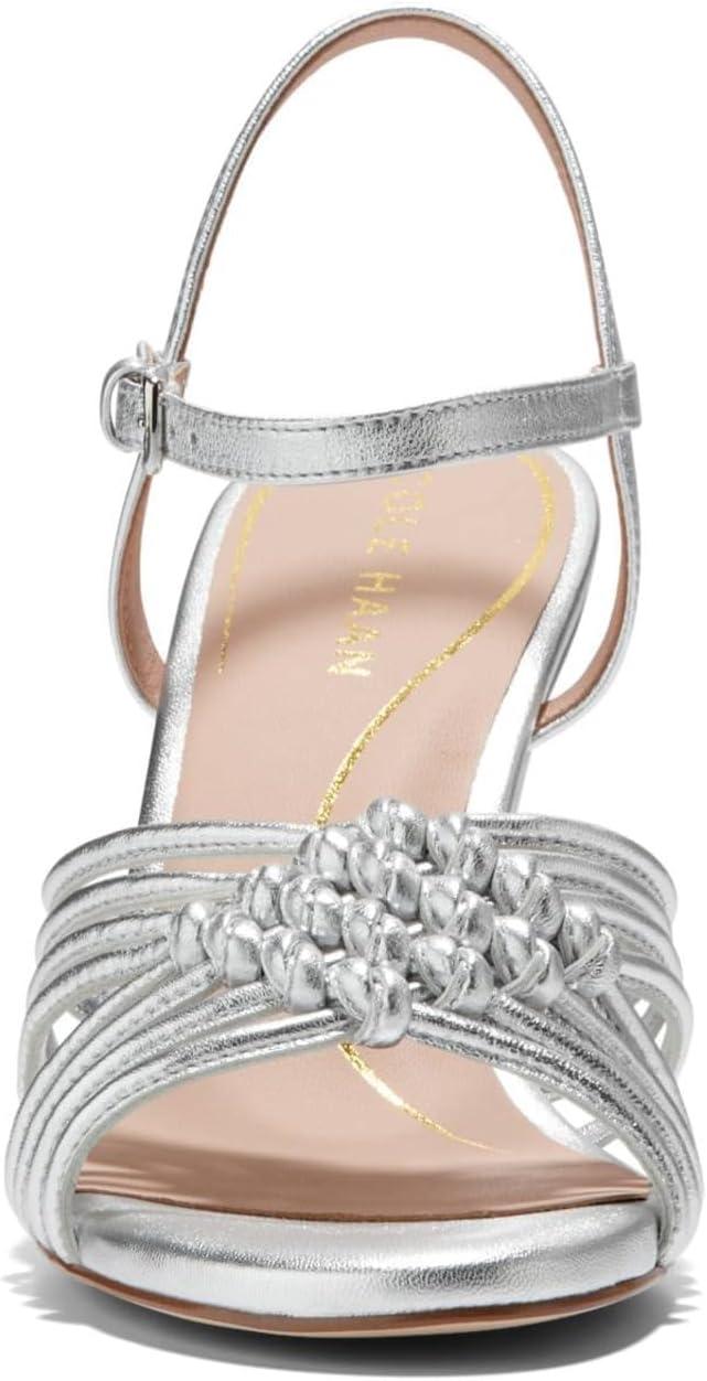 image:imageCole Haan Womens Jitney Knot WedgeSilver Ltr