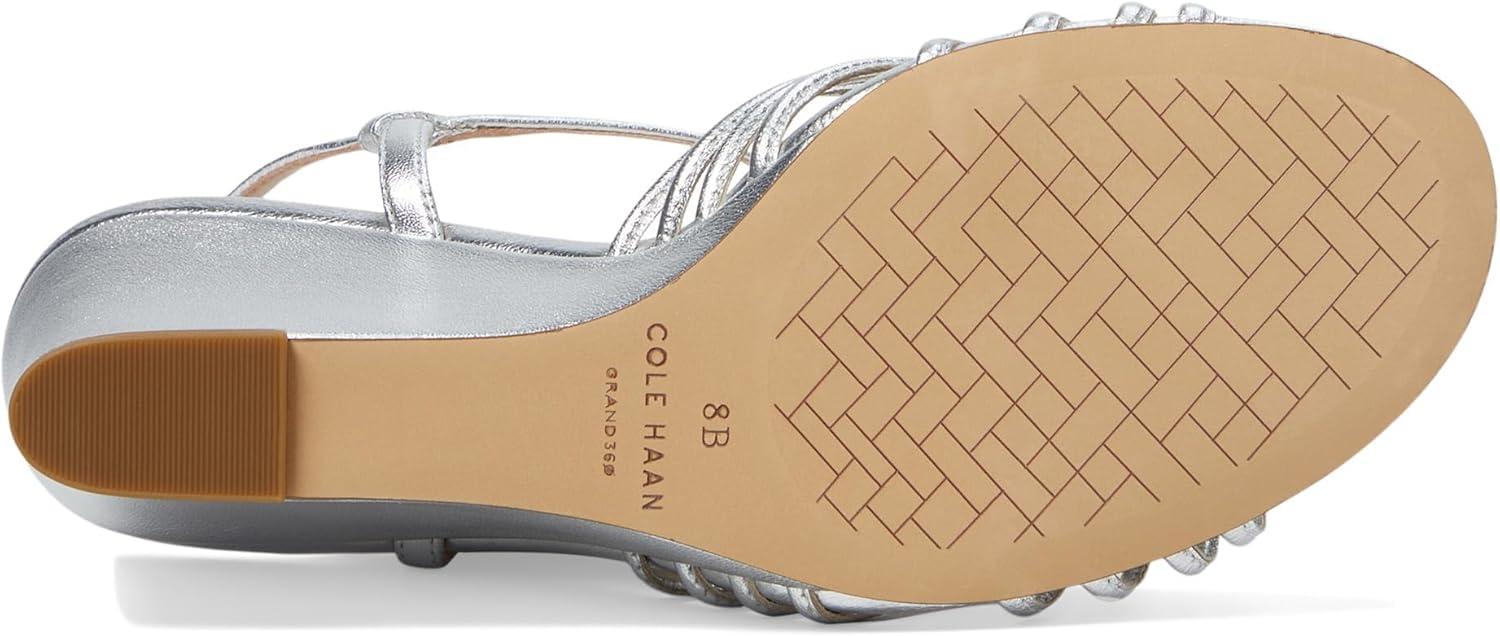 image:imageCole Haan Womens Jitney Knot WedgeSilver Ltr