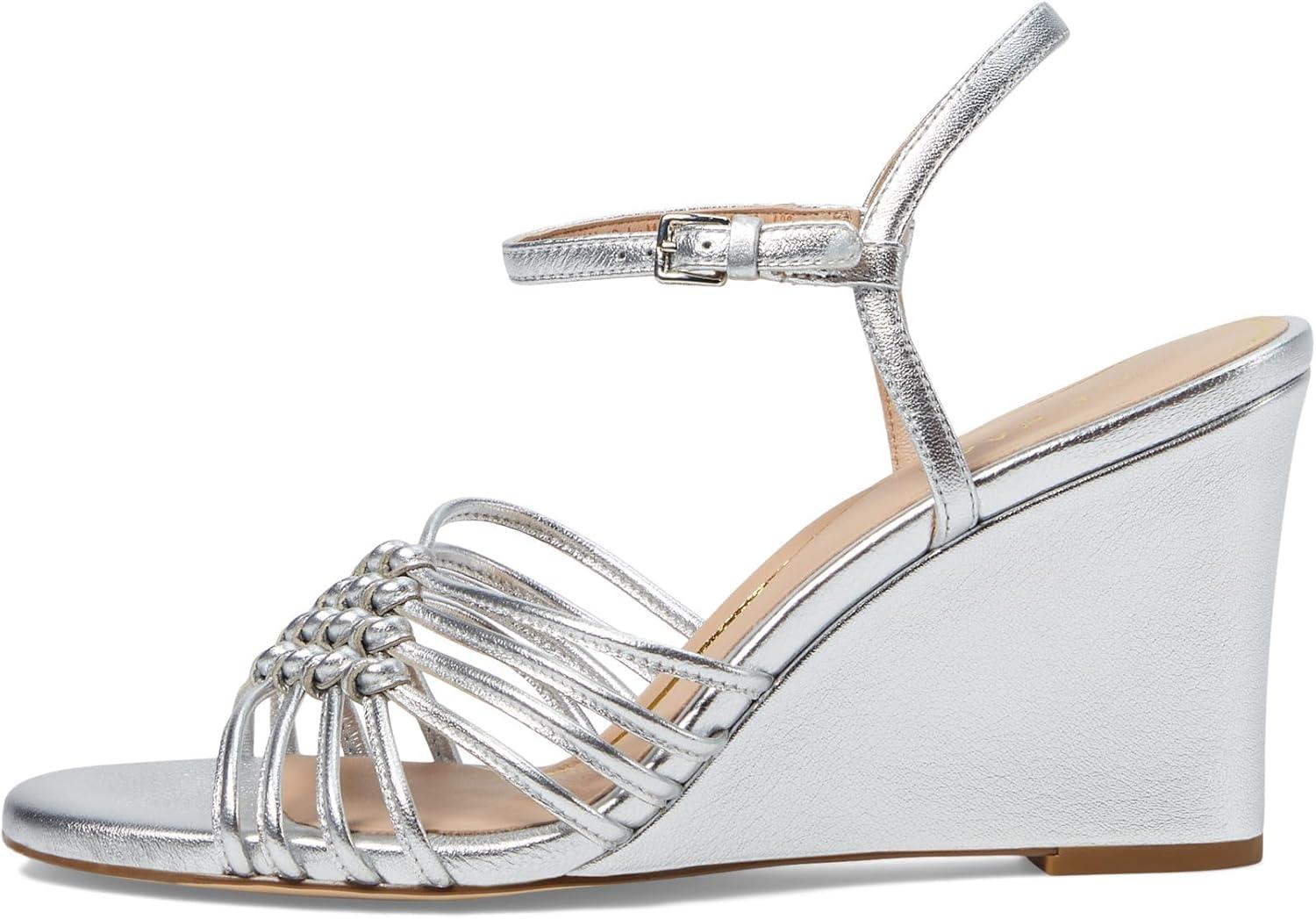 image:imageCole Haan Womens Jitney Knot WedgeSilver Ltr