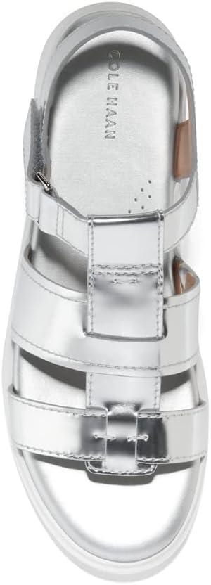 image:imageCole Haan mens Grandpr Rally Fisherman SandalSilver Specchio