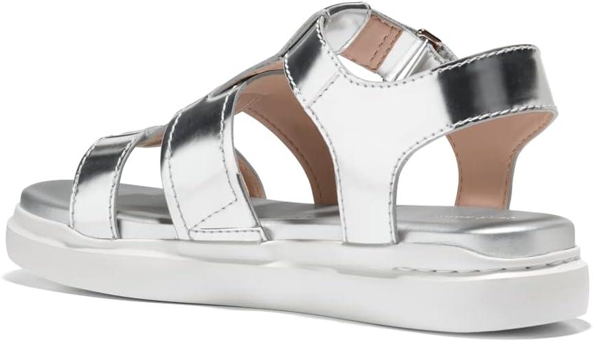 image:imageCole Haan mens Grandpr Rally Fisherman SandalSilver Specchio