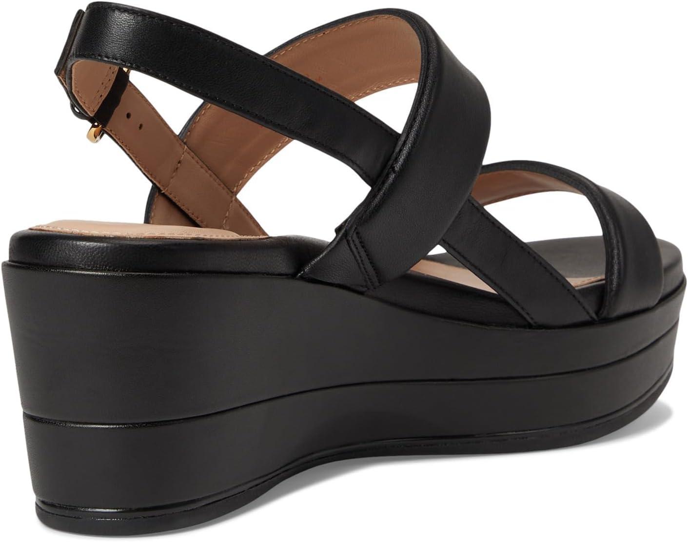 image:imageCole Haan womens Aislin Wedge SandalBlack Leather