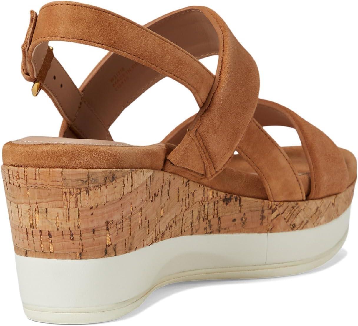 image:imageCole Haan womens Aislin Wedge SandalCaramelNatural