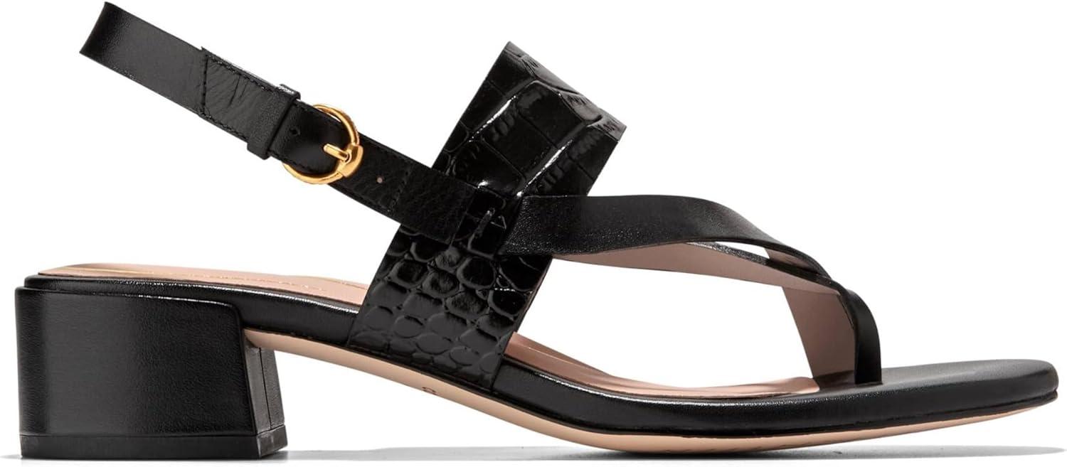 image:imageCole Haan womens Anica Lux Block HeelHeeled SandalBlack Leather