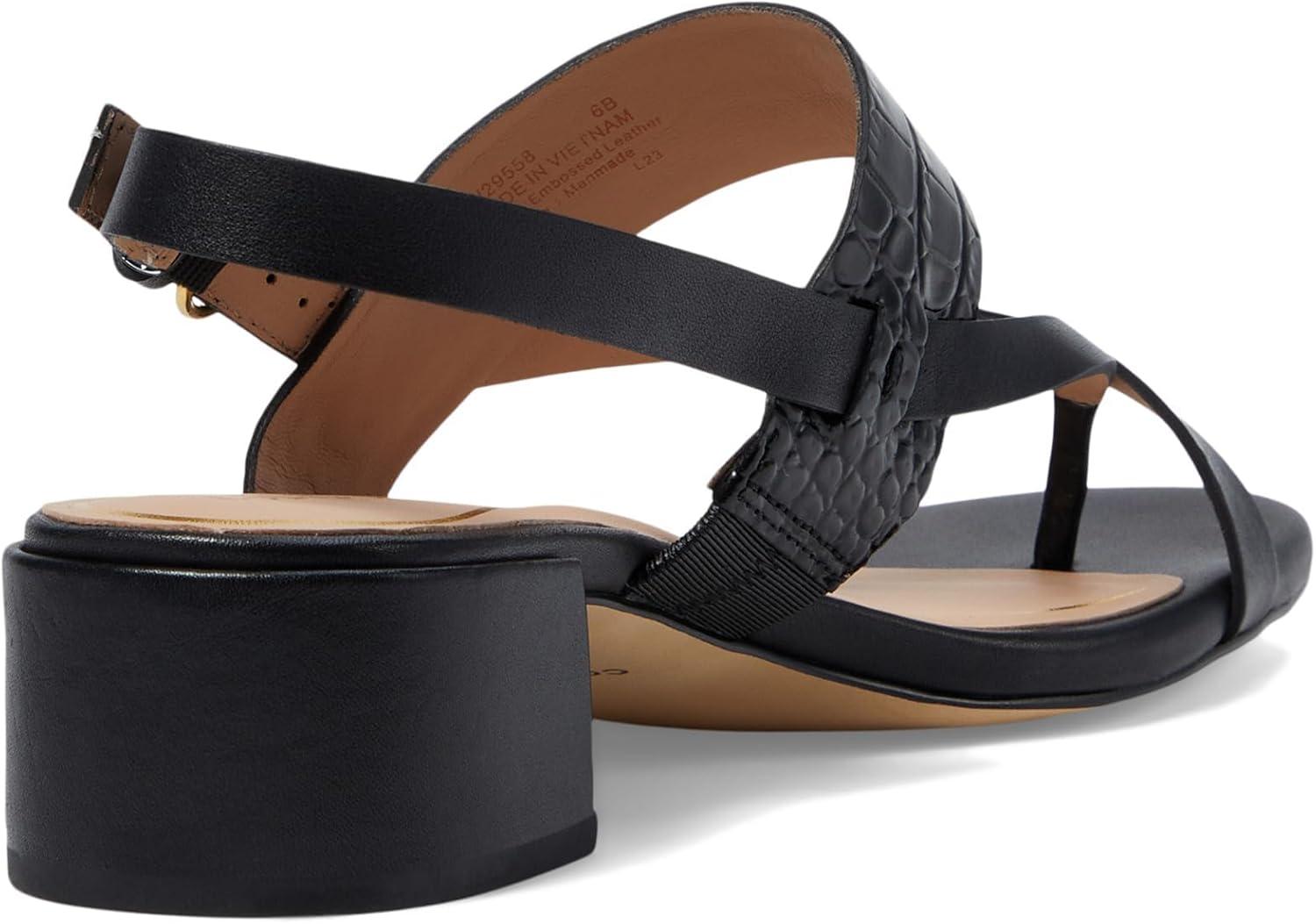 image:imageCole Haan womens Anica Lux Block HeelHeeled SandalBlack Leather