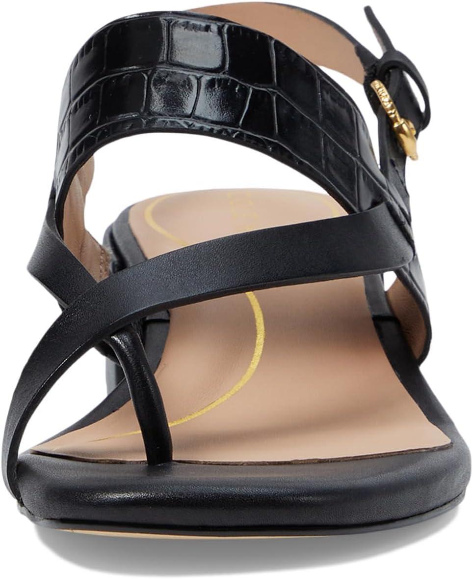 image:imageCole Haan womens Anica Lux Block HeelHeeled SandalBlack Leather