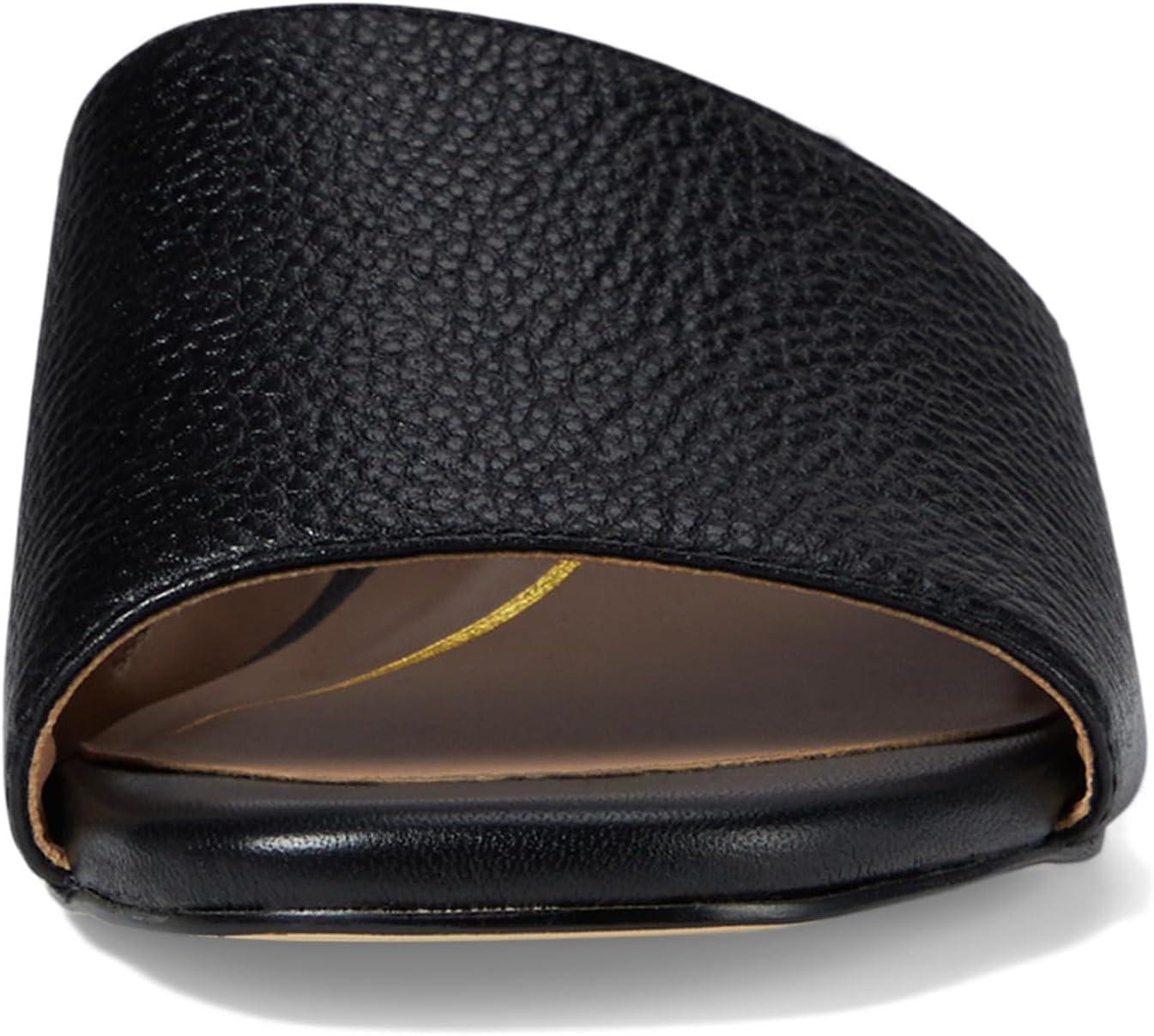 image:imageCole Haan womens Calli Single Band Block HeelBlack LeatherPrincess