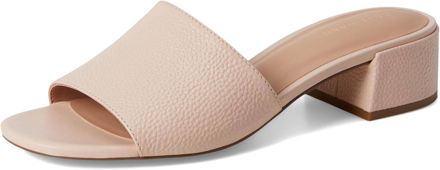 image:imageCole Haan womens Calli Single Band Block HeelCameo Rose Ltr