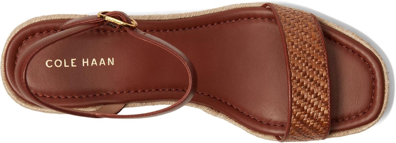 image:imageCole Haan womens Cloudfeel Keeton Espadrille FlatformTan RaffiaCuoio