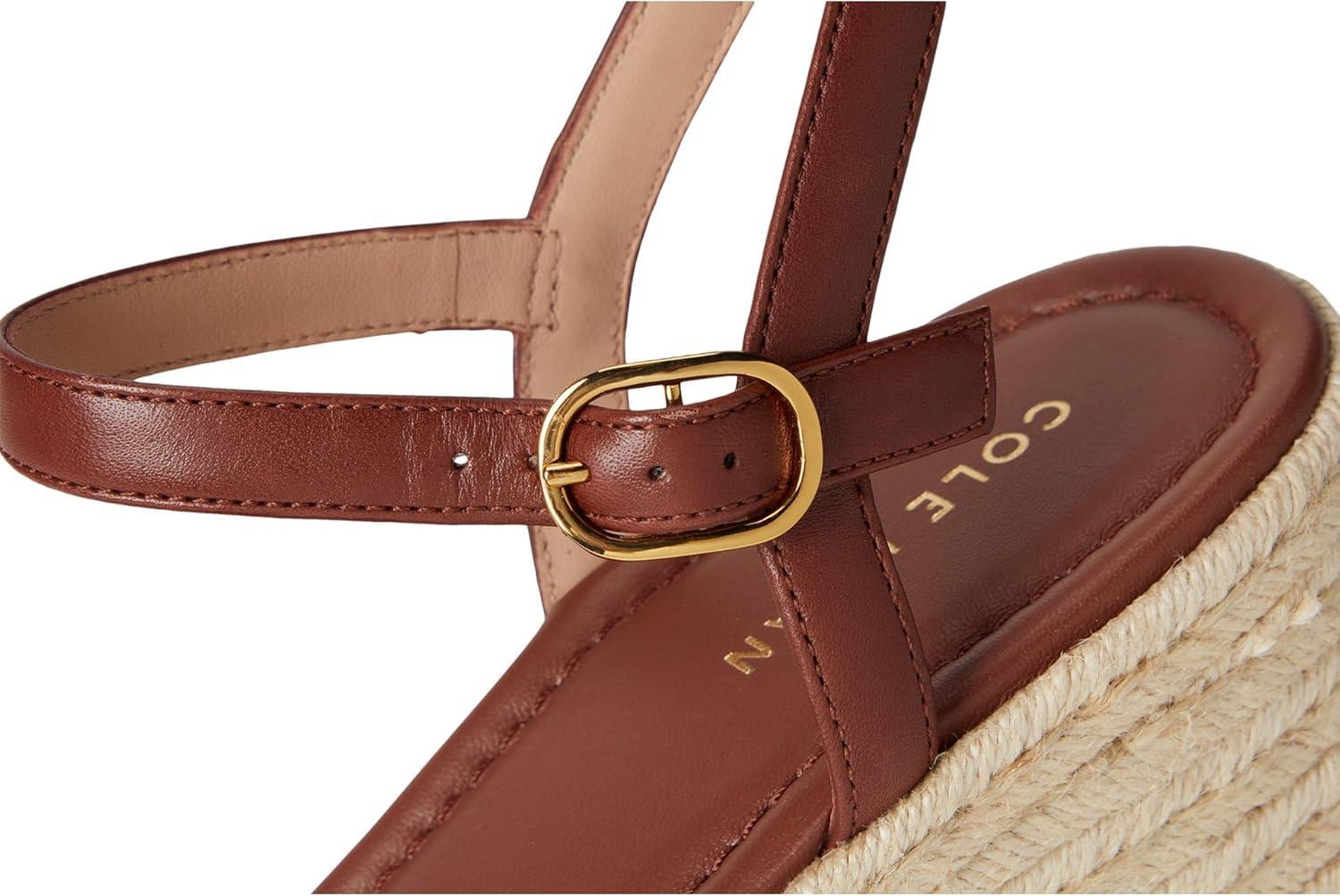 image:imageCole Haan womens Cloudfeel Keeton Espadrille FlatformTan RaffiaCuoio