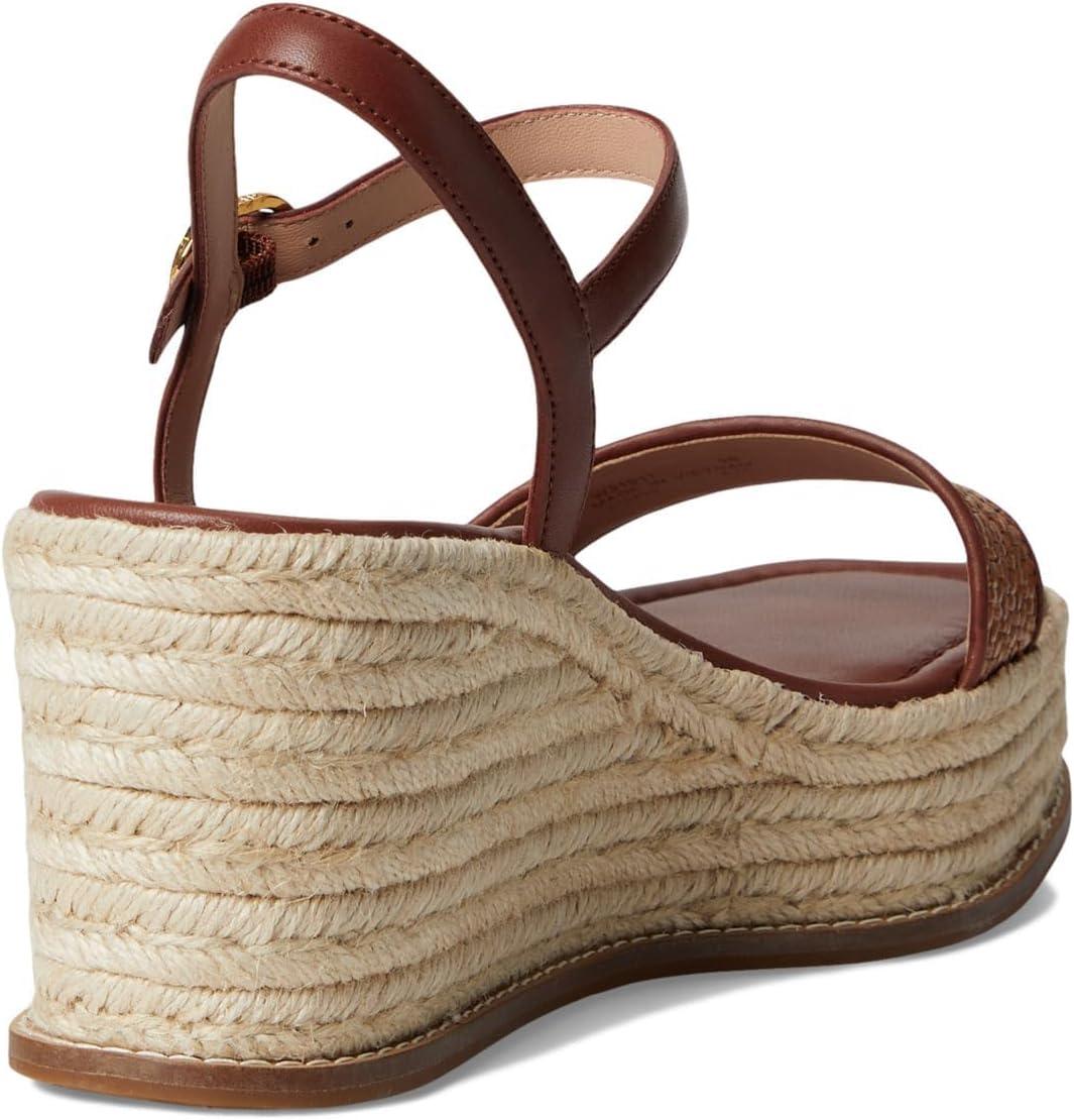 image:imageCole Haan womens Cloudfeel Keeton Espadrille FlatformTan RaffiaCuoio