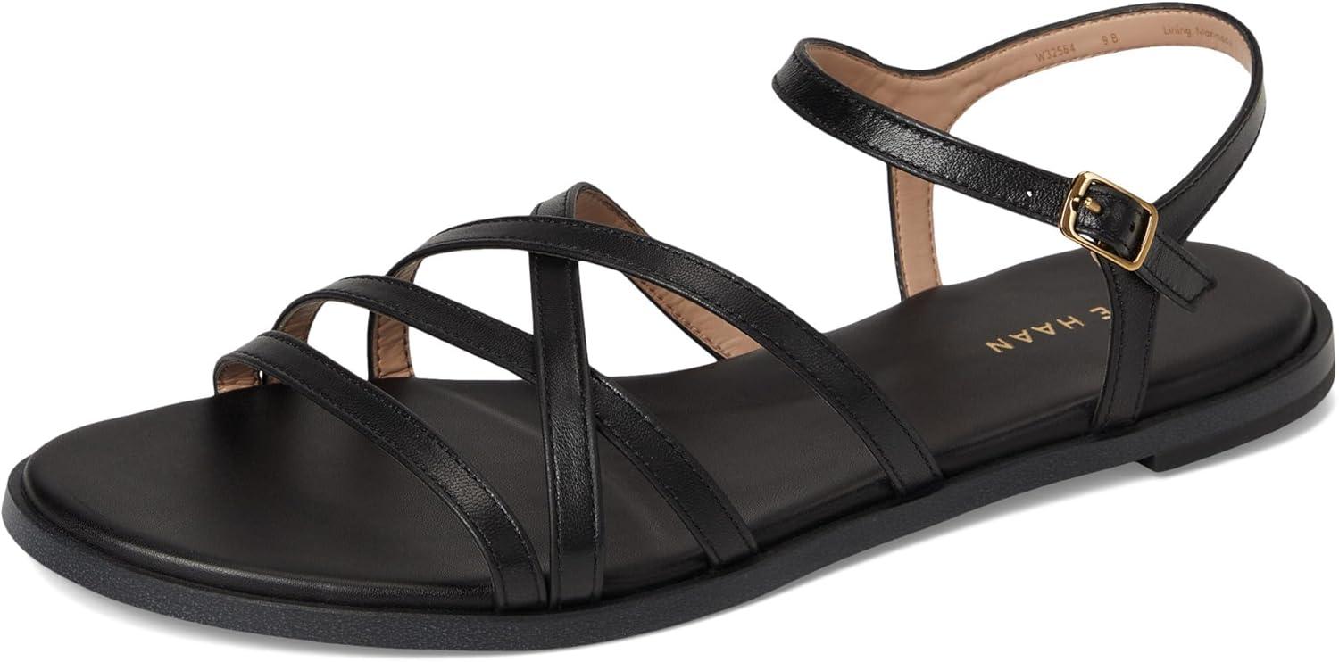 image:imageCole Haan womens Flynn StrappyBlack Leather