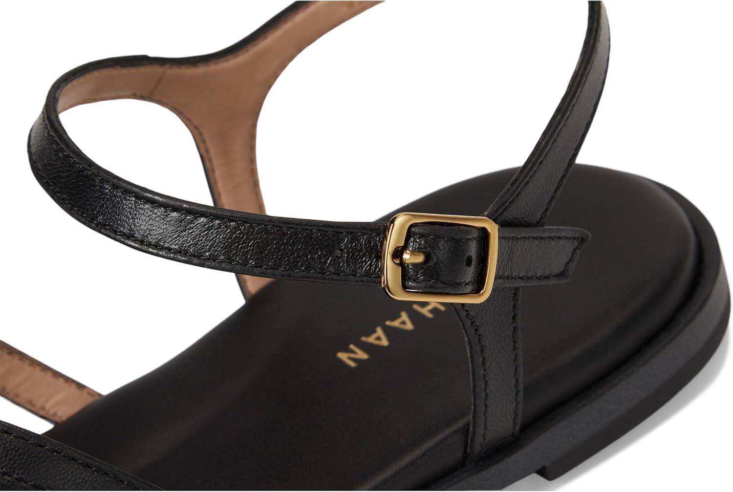 image:imageCole Haan womens Flynn StrappyBlack Leather