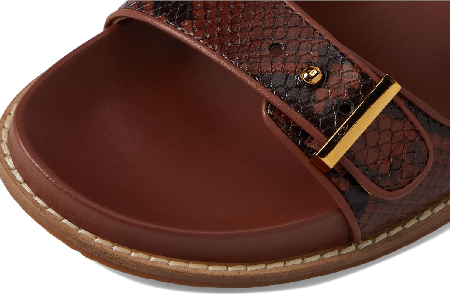 image:imageCole Haan womens Marisol FootbedCh Dk Cuoio Snake Prt Ltr