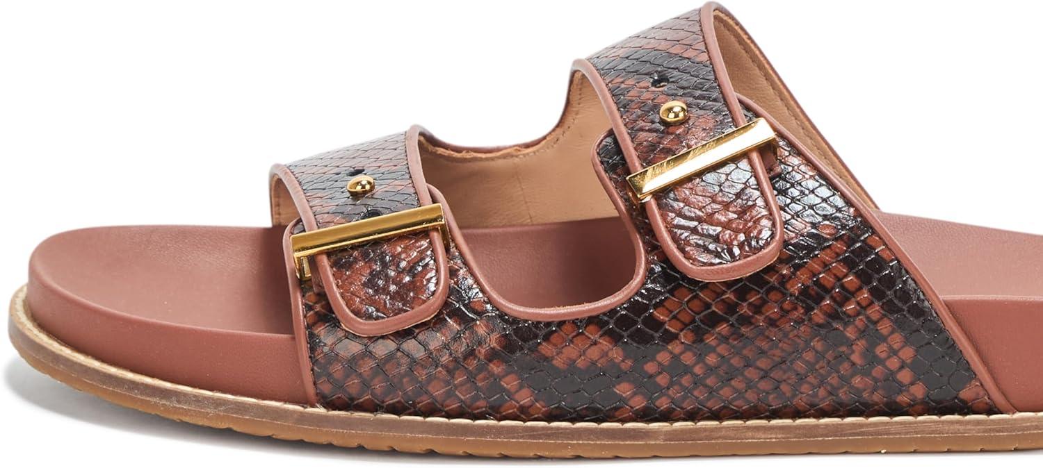 image:imageCole Haan womens Marisol FootbedCh Dk Cuoio Snake Prt Ltr