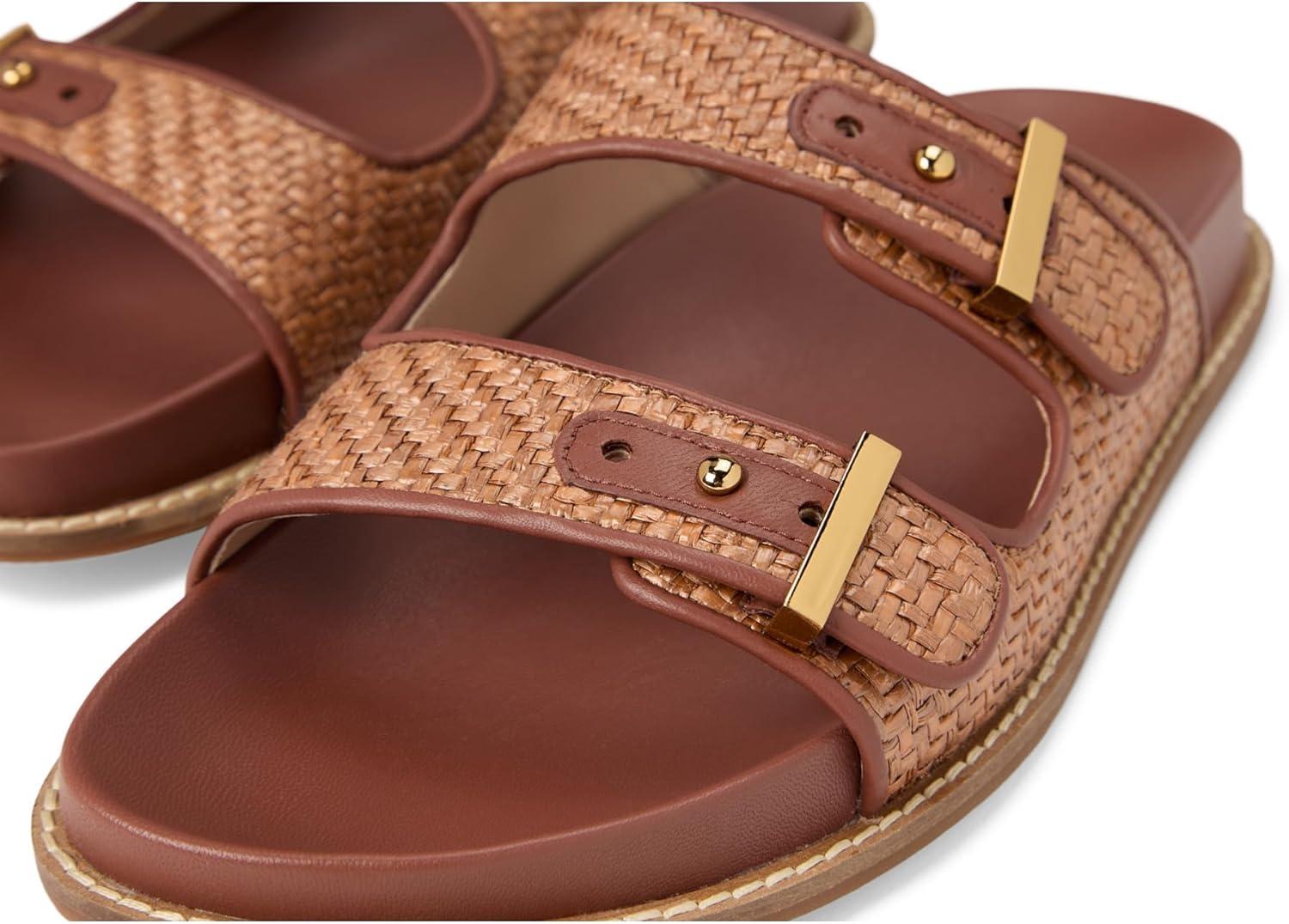 image:imageCole Haan womens Marisol FootbedTan RaffiaCuoio