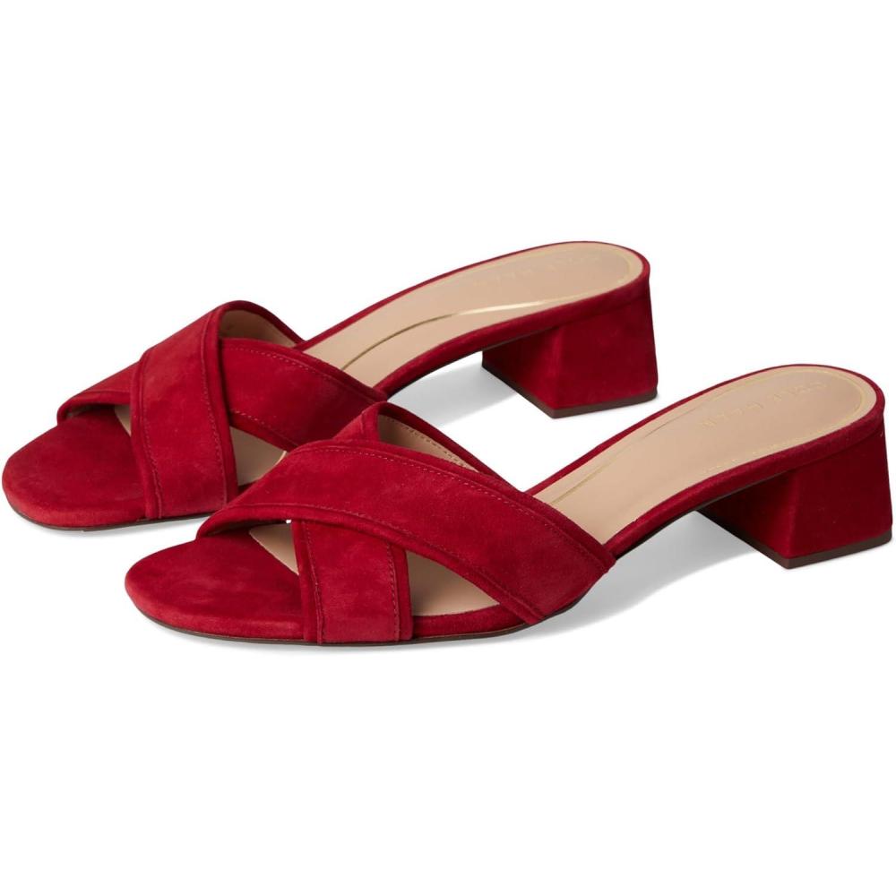 image:imageCole Haan womens 40mm Landon HeeledRio Red Suede