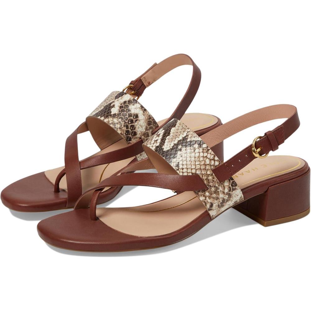 image:imageCole Haan womens Anica Lux Block HeelHeeled SandalSandollar Prt Soho Snake Ltr