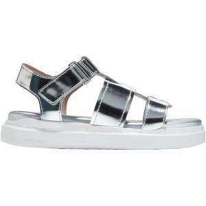 Cole Haan mens Grandprø Rally Fisherman Sandal(Silver Specchio)