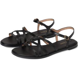 Cole Haan womens Flynn Strappy(Black Leather)
