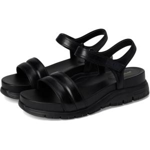 Cole Haan womens Zerogrand Ankle Strap(Black)