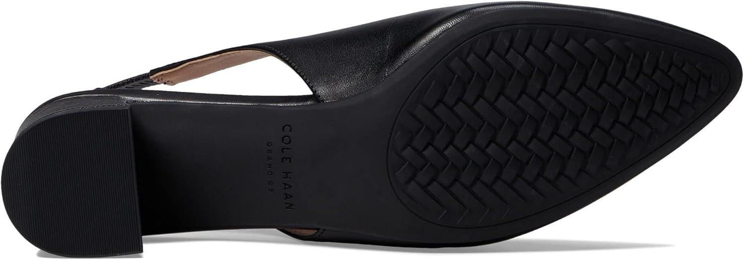 image:imageCole Haan Womens 45mm High Heel Goto SlingbackBlack Leather