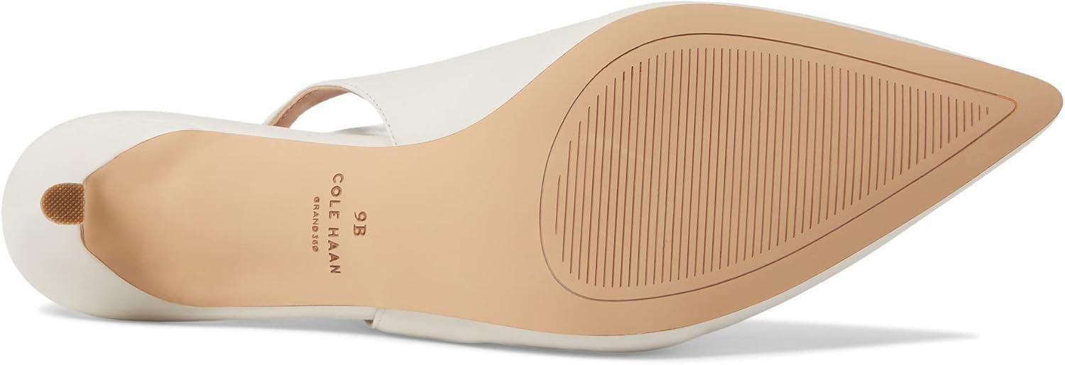 image:imageCole Haan Womens 65mm High Heel Vandam SlingIvory Leather
