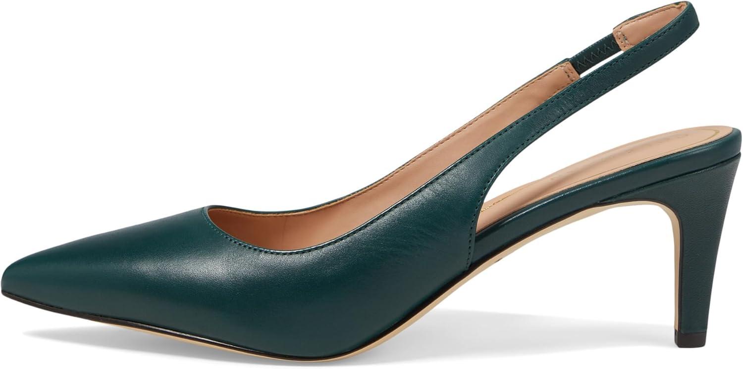 image:imageCole Haan Womens 65mm High Heel Vandam SlingScarab Leather