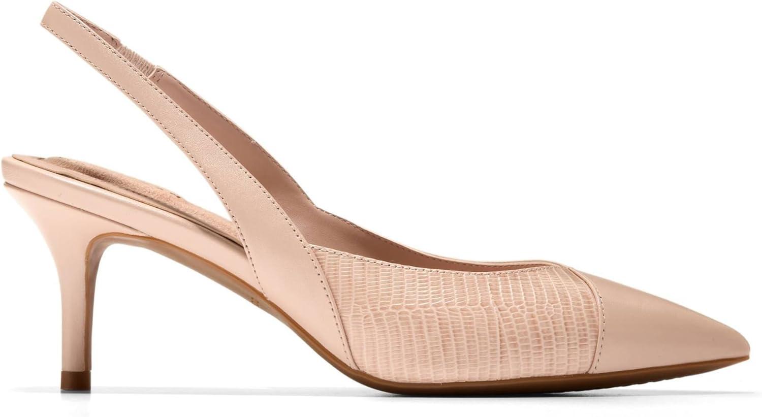 image:imageCole Haan Womens Goto Slingback 65mmPorcelain Lizard Print
