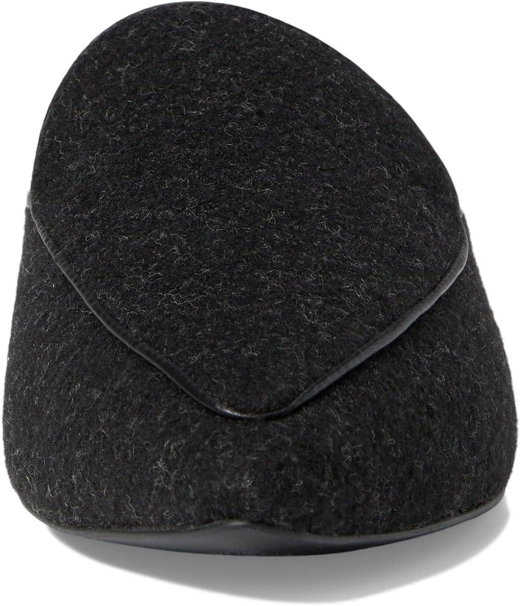 image:imageCole Haan Womens Piper MuleBlack Wool Black Faux Fur