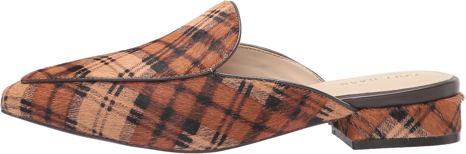 image:imageCole Haan Womens Piper MuleMulti Plaid Haircalf