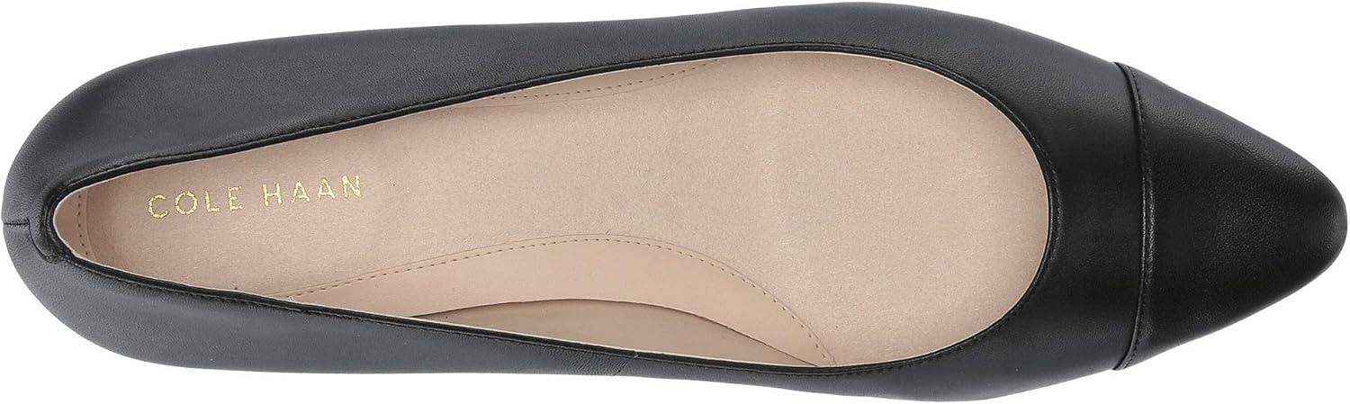 image:imageCole Haan Womens Shoes 45mm High Heel GotoBlack Leather Wp