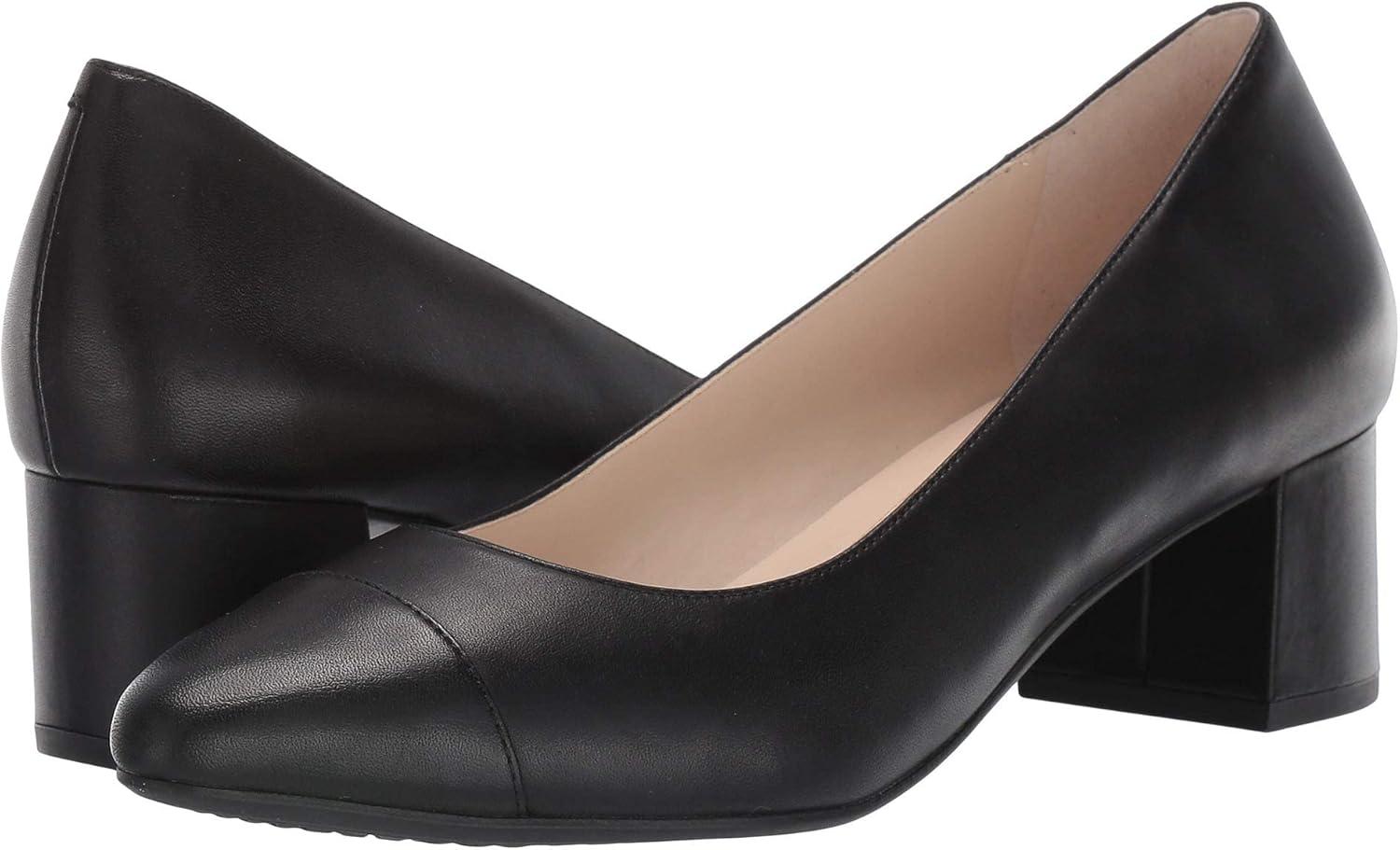 image:imageCole Haan Womens Shoes 45mm High Heel GotoBlack Leather Wp