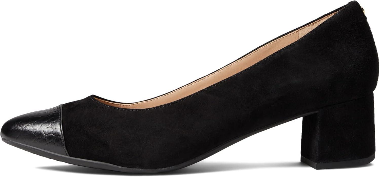image:imageCole Haan Womens Shoes 45mm High Heel GotoBlack Suede