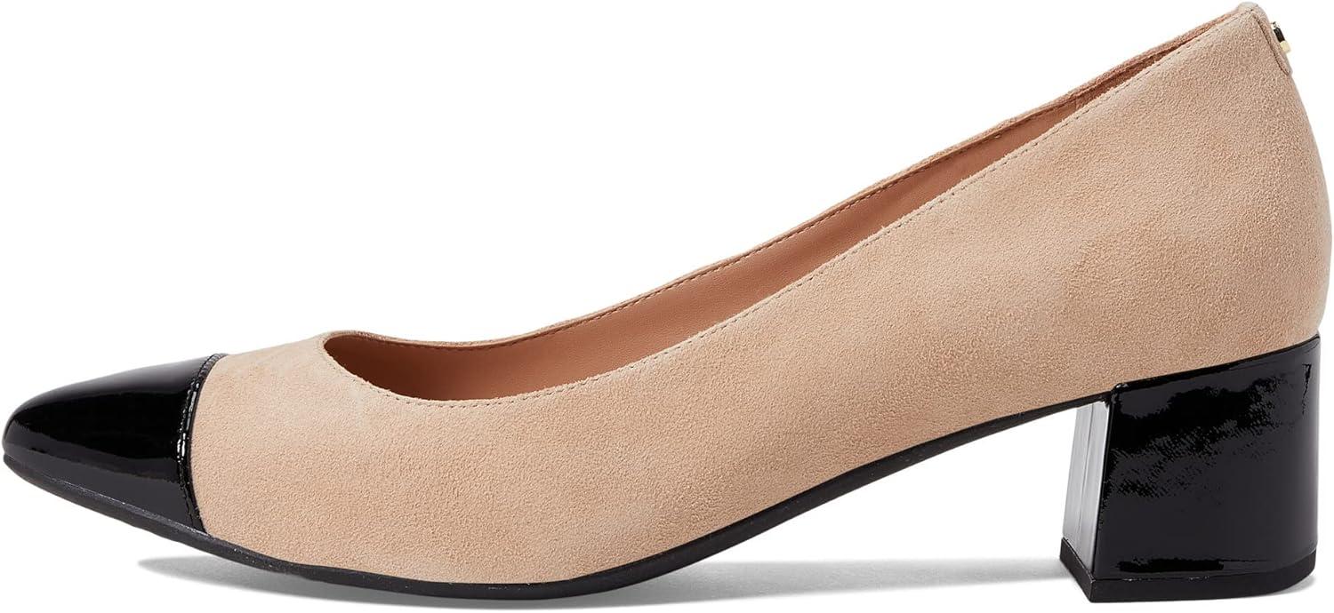 image:imageCole Haan Womens Shoes 45mm High Heel GotoBrush SdeBlack Patent ToeBlack Os
