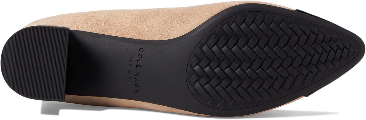image:imageCole Haan Womens Shoes 45mm High Heel GotoBrush SdeBlack Patent ToeBlack Os