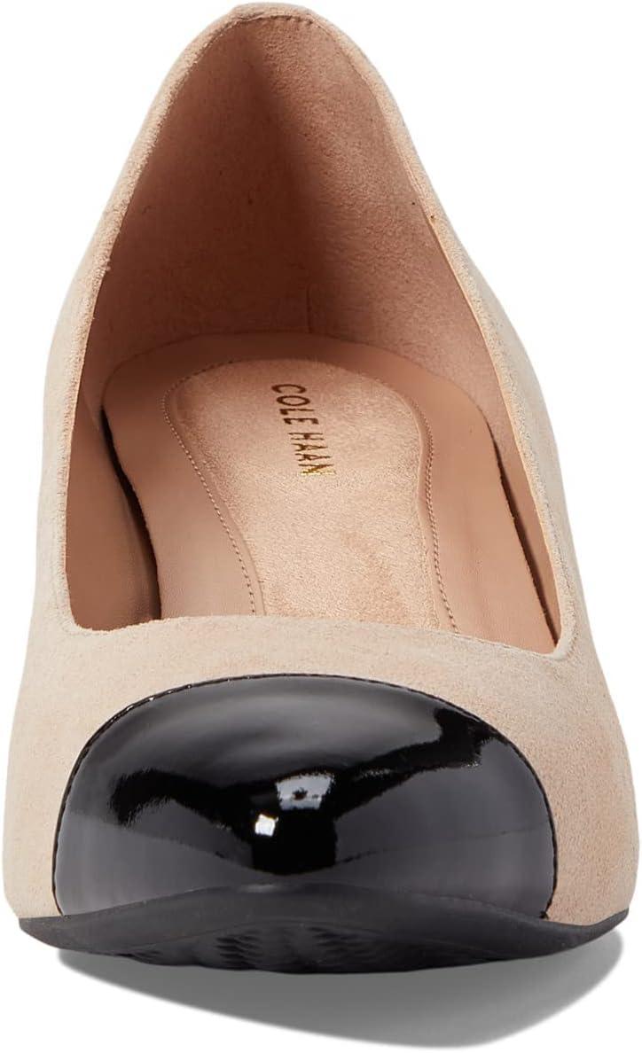 image:imageCole Haan Womens Shoes 45mm High Heel GotoBrush SdeBlack Patent ToeBlack Os