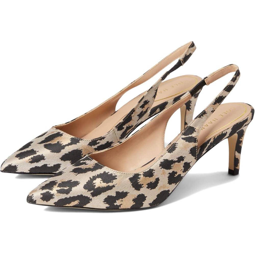 image:imageCole Haan Womens 65mm High Heel Vandam SlingGold