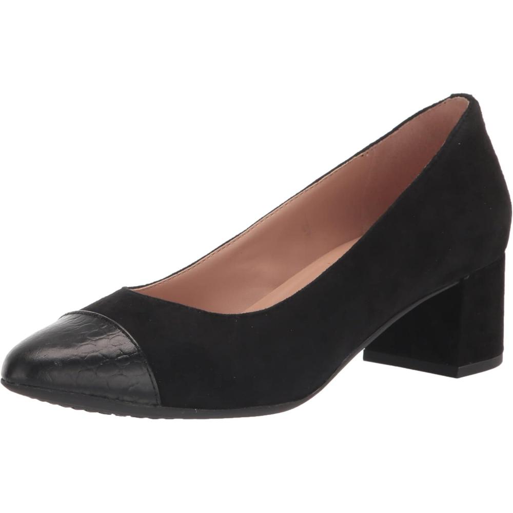 image:imageCole Haan Womens Shoes 45mm High Heel GotoBlack Suede