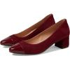 Black Cherry Suede/Patent Leather