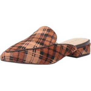 Cole Haan Women’s Piper Mule(Multi Plaid Haircalf)