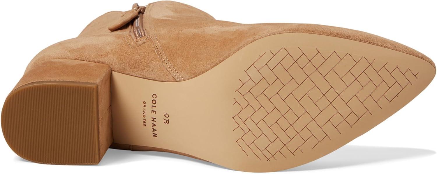 image:imageCole Haan Womens ELYSE BOOTIE 60MM BootBlush Tan Suede