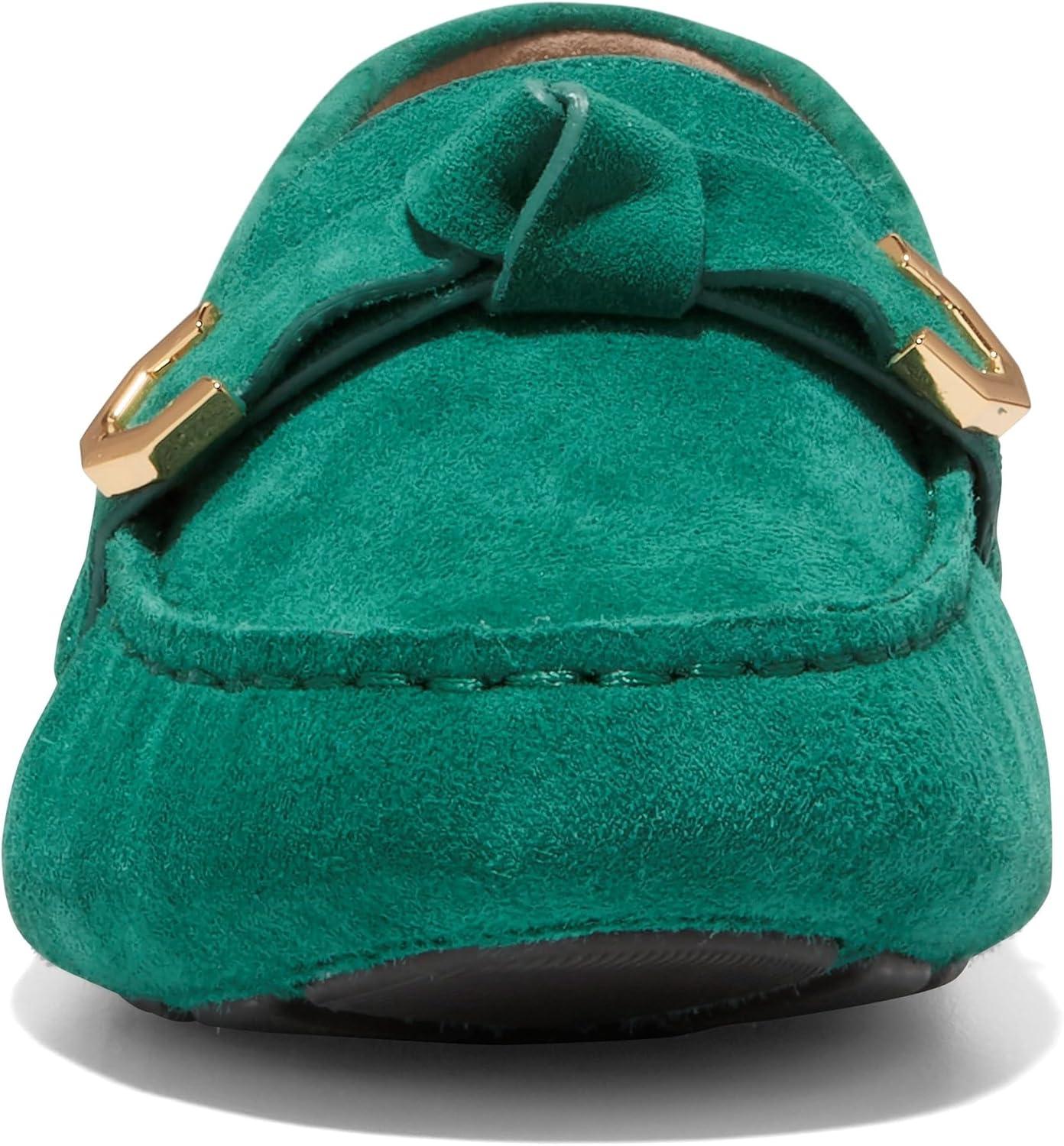 image:imageCole Haan Womens Evelyn Bow DriverAventurine Suede