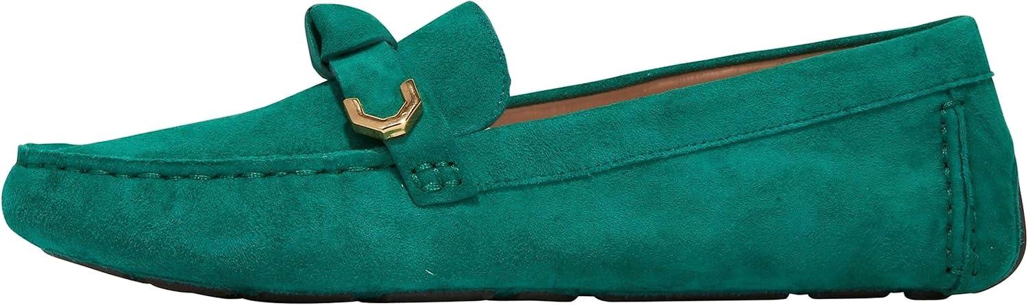 image:imageCole Haan Womens Evelyn Bow DriverAventurine Suede