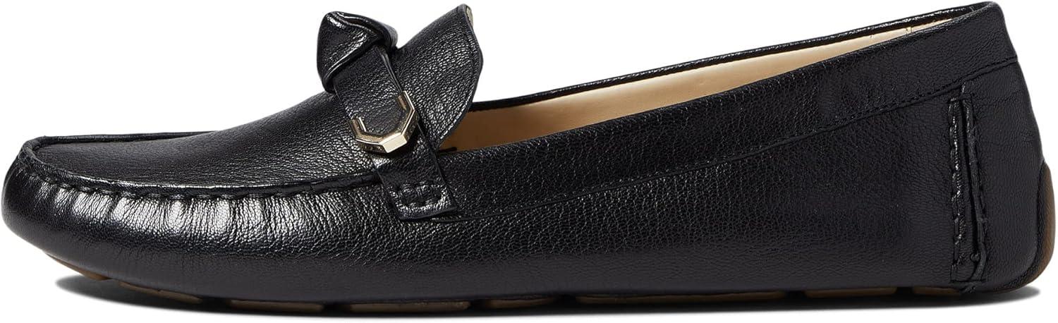 image:imageCole Haan Womens Evelyn Bow DriverBlack Leather