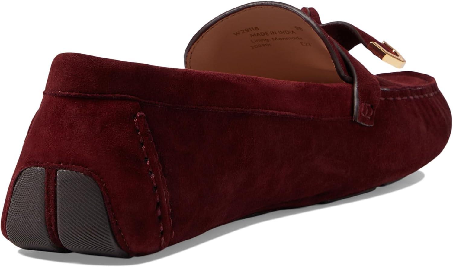 image:imageCole Haan Womens Evelyn Bow DriverBloodstone Suede