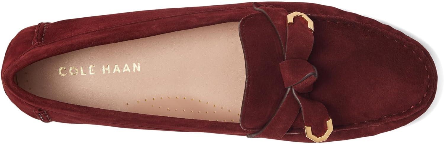 image:imageCole Haan Womens Evelyn Bow DriverBloodstone Suede